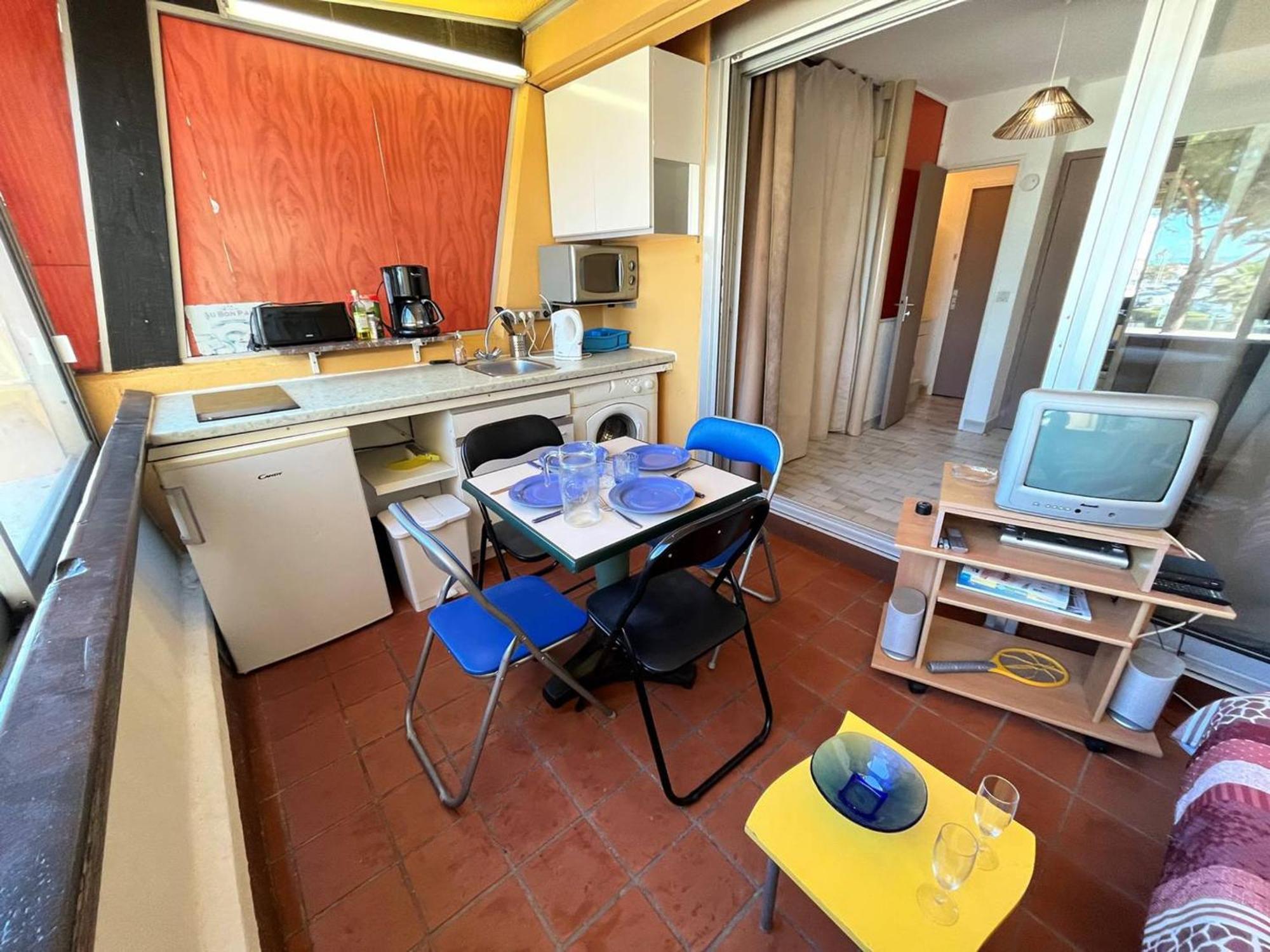 Studio Naturiste Avec Parking Au Cap D'Agde, Proche Plage - Fr-1-249A-15 아파트 외부 사진